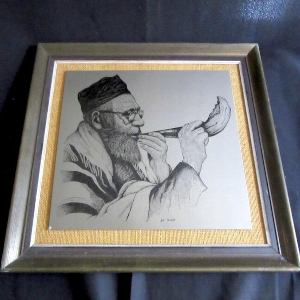 Framed Stainless Steel Etching